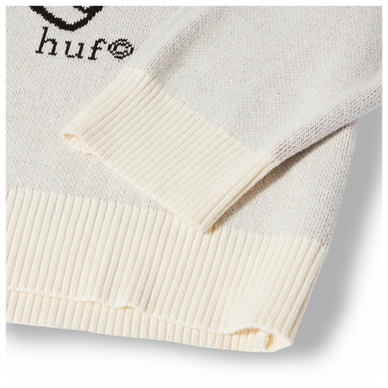 Huf Ανδρική πλεκτή μπλούζα Bad News Crewneck Sweater
